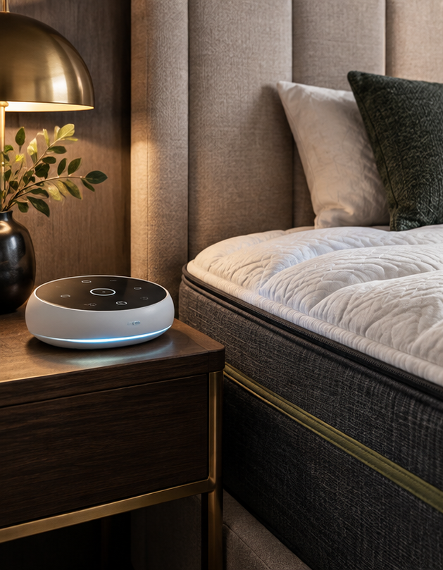 Smart mattress control interface for firmness adjustment